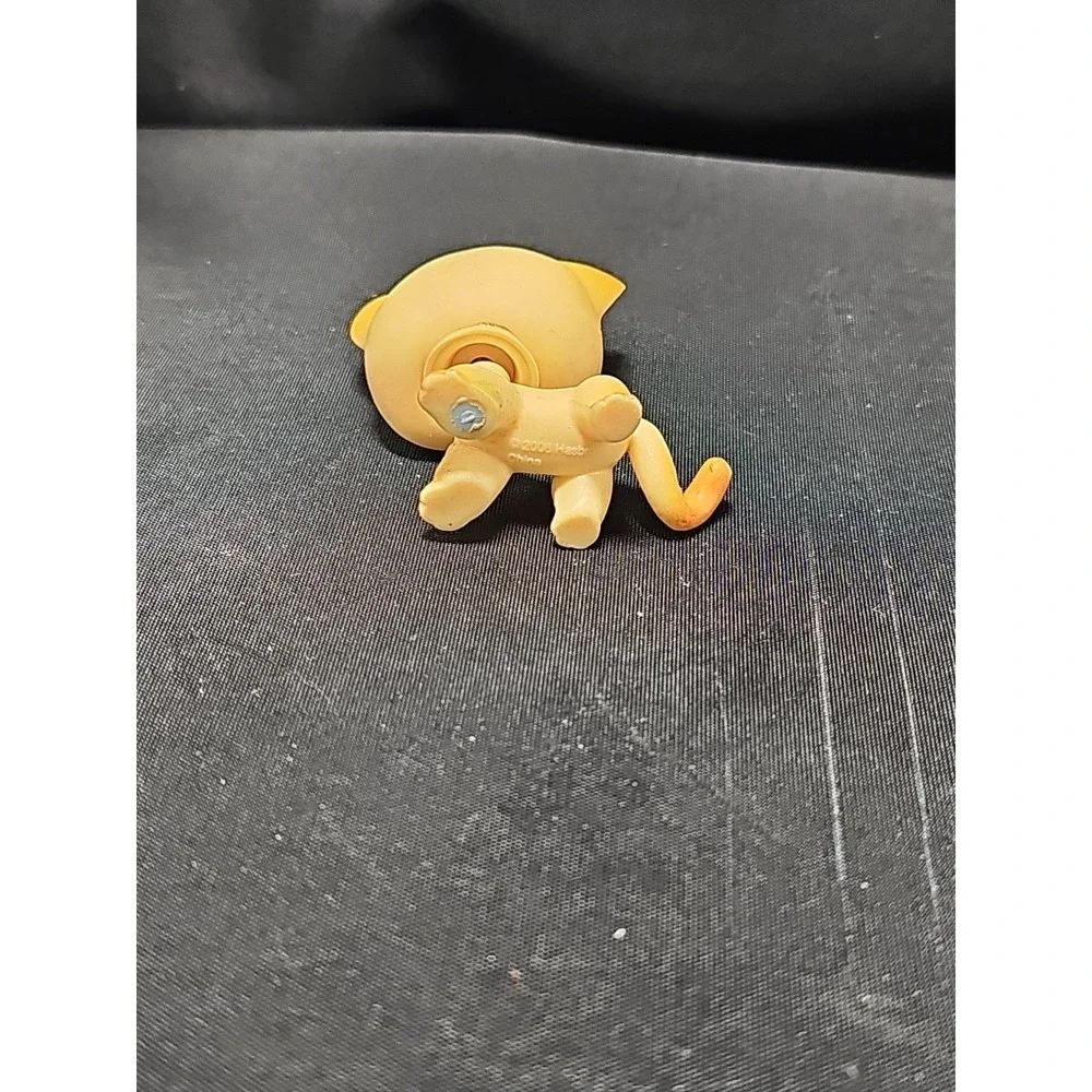 Littlest Pet Shop 339 Lps Authentic Yellow Shorthair Cat Kitty Blue Eyes